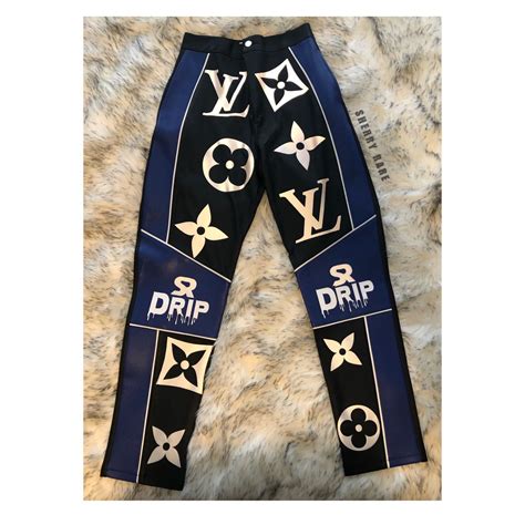 lv monogram sweatpants|Women's Designer Pants, Leggings .